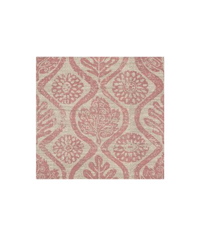 Lee Jofa Oakleaves Pink/Oatmeal Fabric