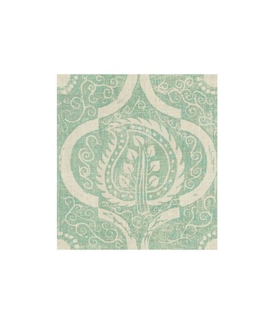Lee Jofa Persian Leaf Aqua Fabric