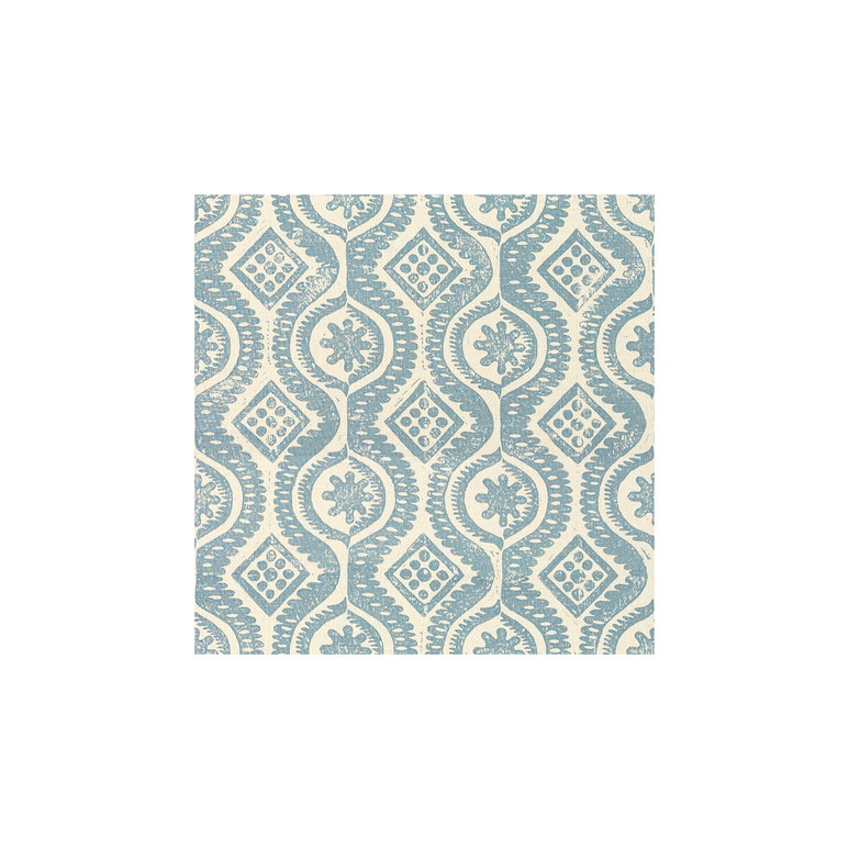 Lee Jofa Damask Blue Fabric