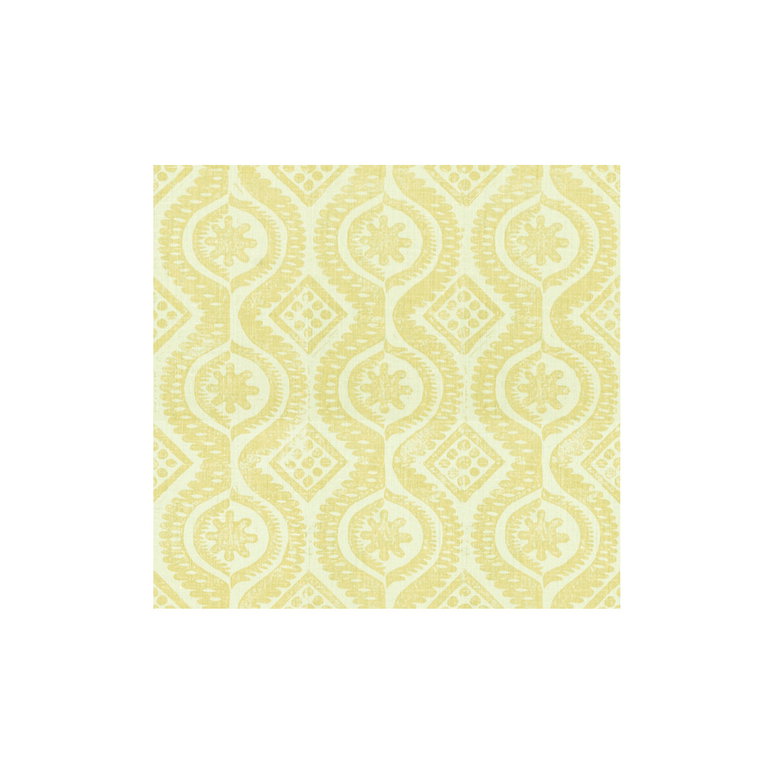 Lee Jofa Damask Yellow Fabric