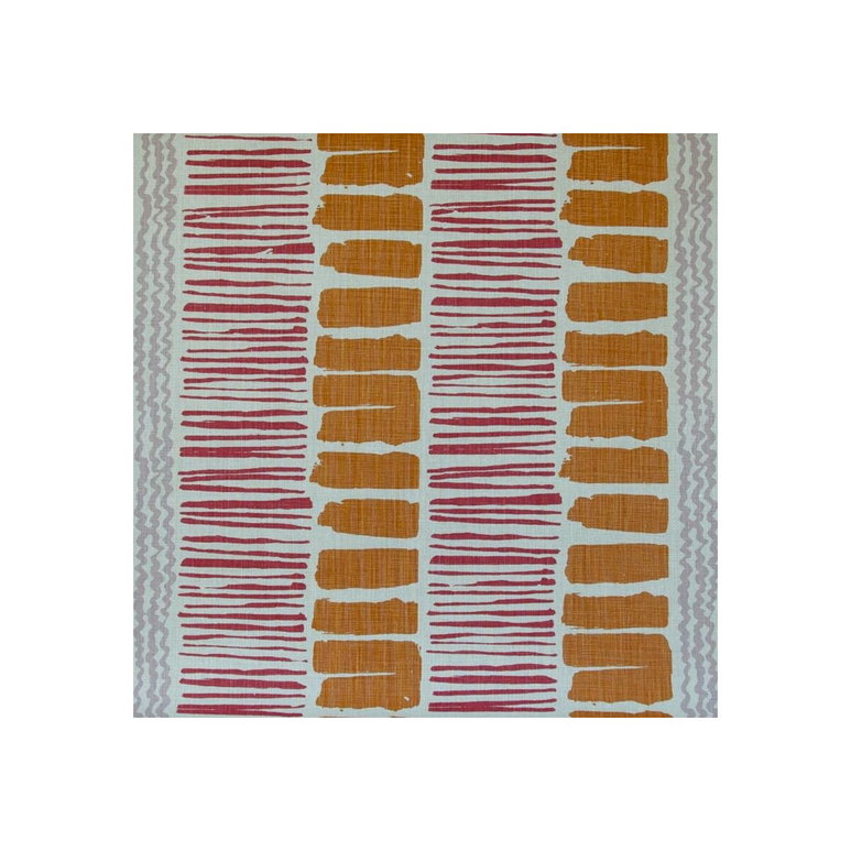 Lee Jofa Saltaire Orange/Pink/Purple Fabric