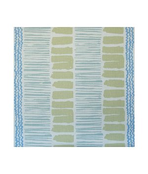 Lee Jofa Saltaire Light Green/Aqua/Cornflower Fabric