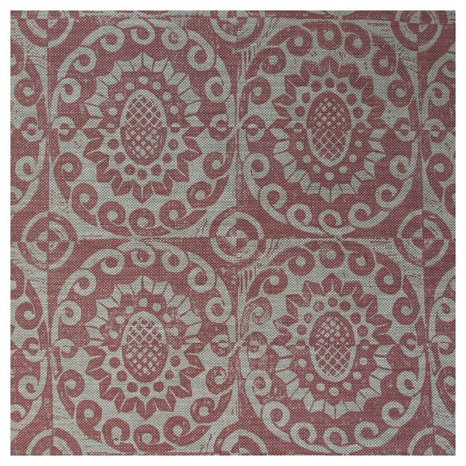 Lee Jofa Pineapple On Oatmeal Pink Fabric