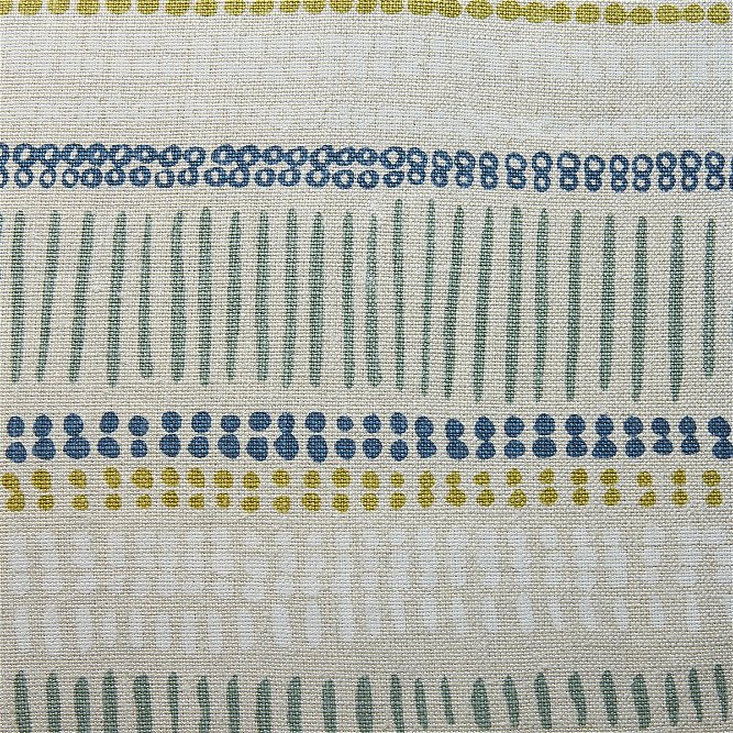 Lee Jofa Saybrook Blue/Aqua/Lime Fabric