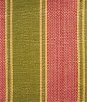 Lee Jofa Launceton Stripe Rose/Green Fabric