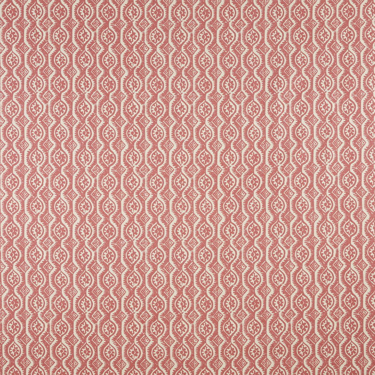 Lee Jofa Small Damask Red Fabric