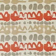 Lee Jofa Altamira Red/Grey Fabric