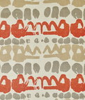 Lee Jofa Altamira Red/Grey Fabric