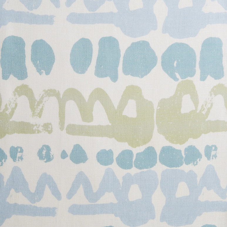 Lee Jofa Altamira Lime/Blue Fabric