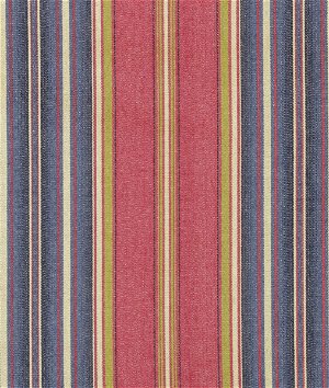 Lee Jofa Windsor Stripe Red/Blue Fabric