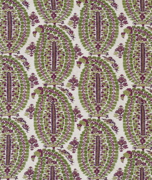 Lee Jofa Anoushka Plum/Green Fabric