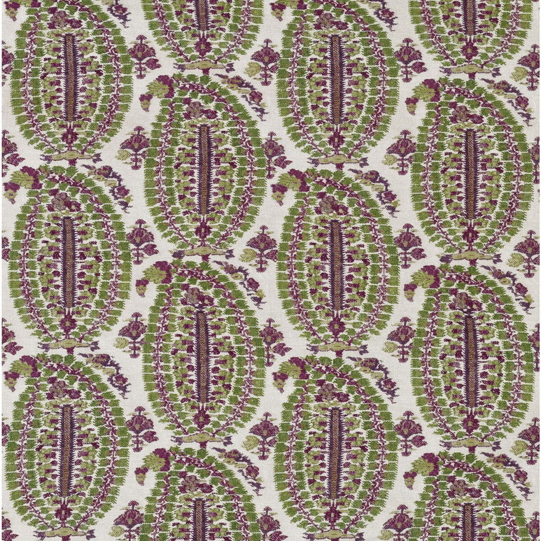 Lee Jofa Anoushka Plum/Green Fabric