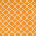 Lee Jofa Circles Tangerine Fabric