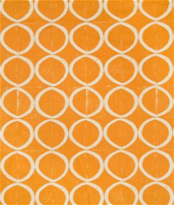 Lee Jofa Circles Tangerine