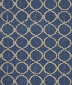 Lee Jofa Circles Azure Fabric