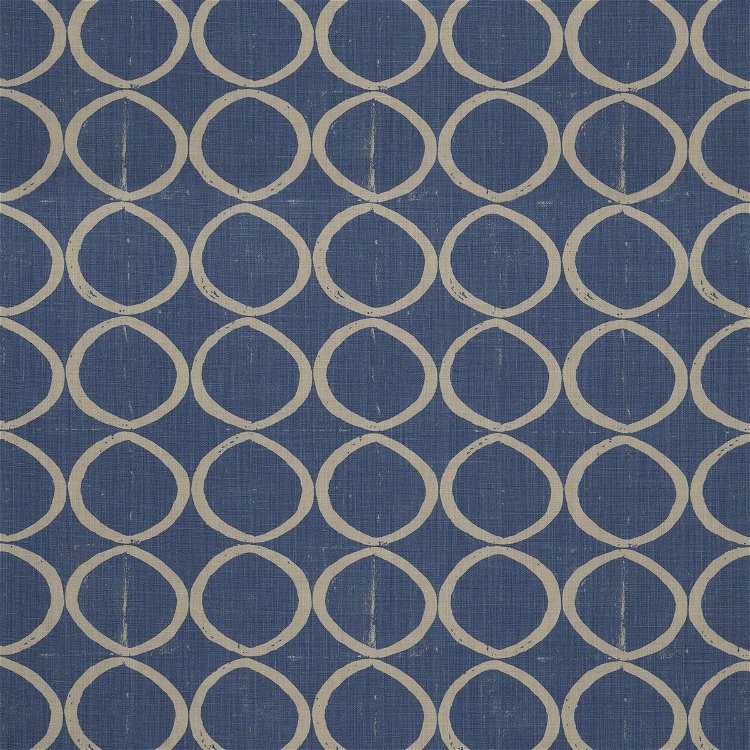 Lee Jofa Circles Azure Fabric