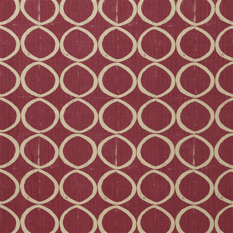 Lee Jofa Circles Berry Fabric