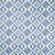 Lee Jofa Circles And Squares Azure Fabric