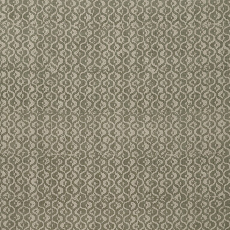 Lee Jofa Small Medallion Dove Fabric
