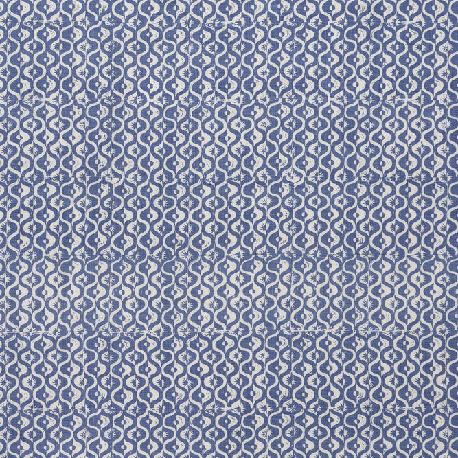 Lee Jofa Small Medallion Azure Fabric