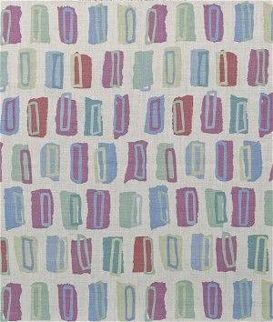 Lee Jofa Hudson Blue/Rose Fabric