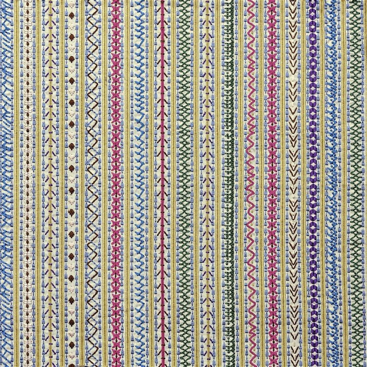 Lee Jofa Capri Yellow/Multi Fabric