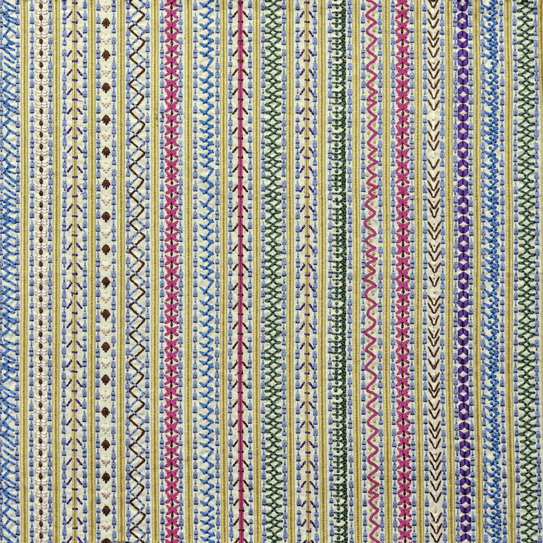 Lee Jofa Capri Yellow/Multi Fabric