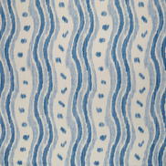 Lee Jofa Ikat Stripe Azure Fabric