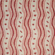 Lee Jofa Ikat Stripe Coral Fabric