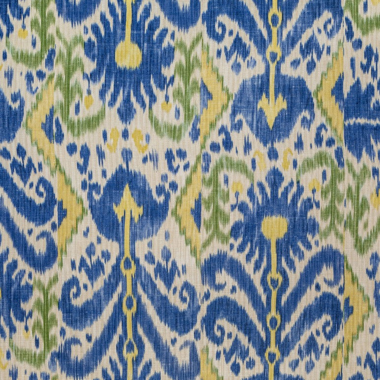 Lee Jofa Kamara Blue/Yellow Fabric