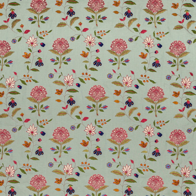 Lee Jofa Kalla Pink/Green Fabric