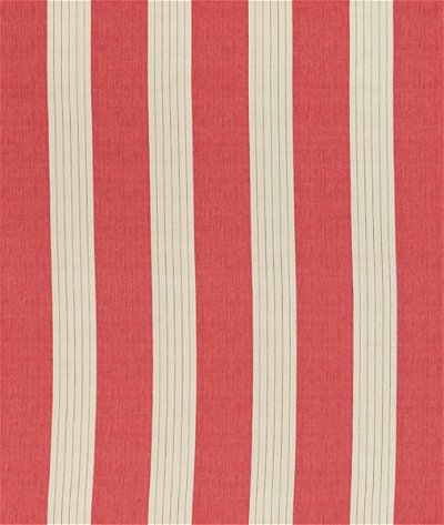 Lee Jofa Lambert Stripe Red Fabric