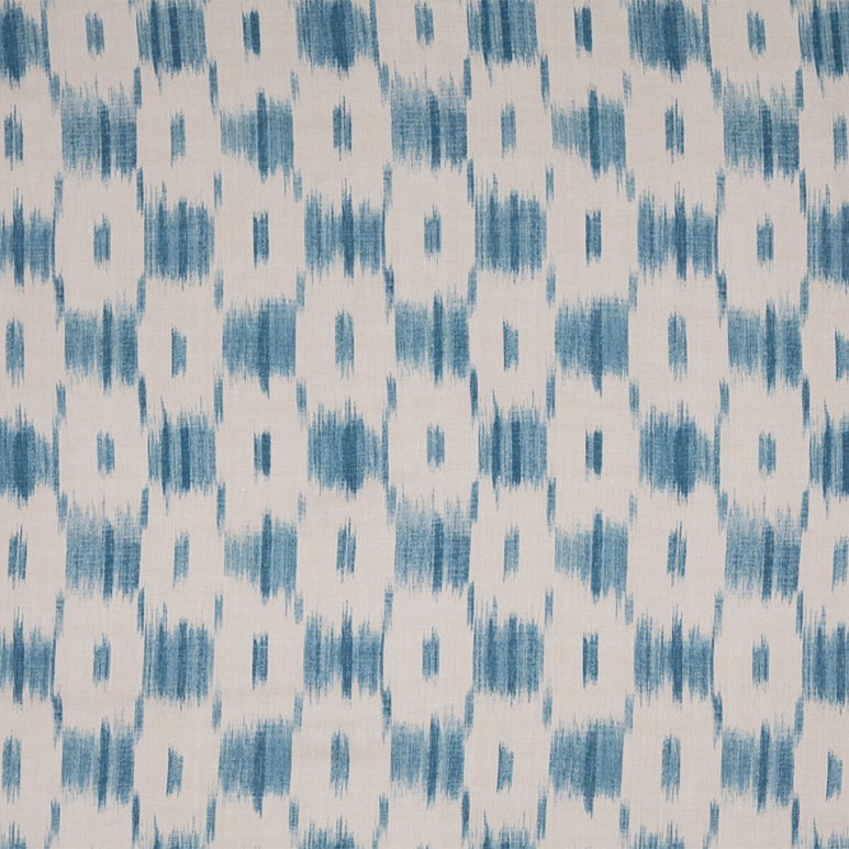 Lee Jofa Ikat Check Aqua Fabric