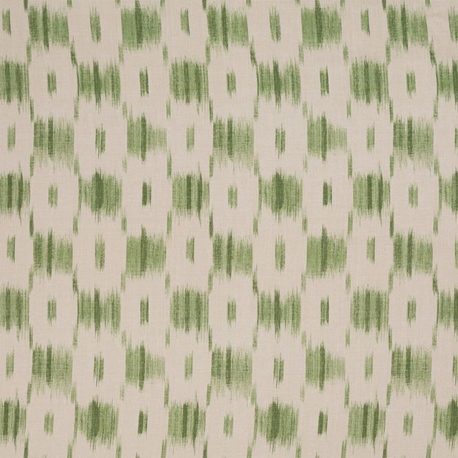 Lee Jofa Ikat Check Green Fabric
