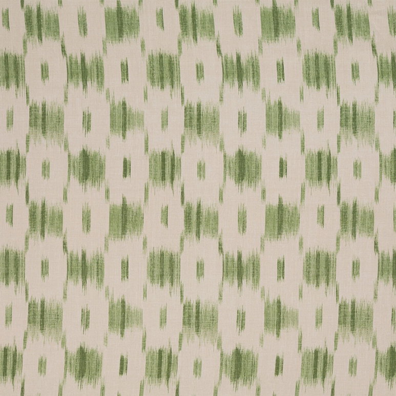 Lee Jofa Ikat Check Green Fabric