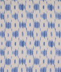 Lee Jofa Ikat Check Blue Fabric