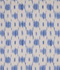 Lee Jofa Ikat Check Blue Fabric