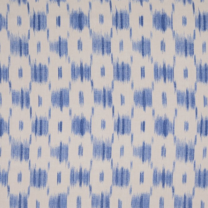Lee Jofa Ikat Check Blue Fabric