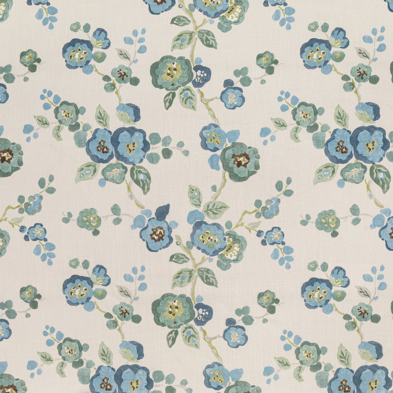 Lee Jofa Hana Blue Green Fabric