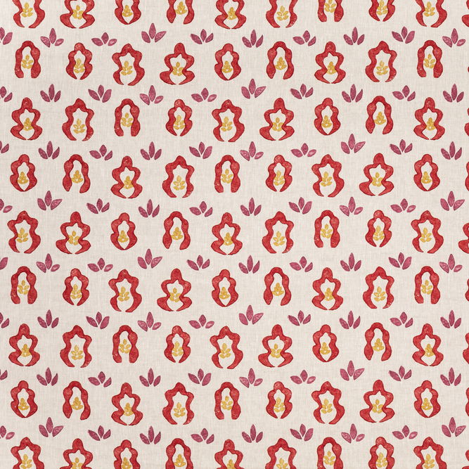 Lee Jofa Springfield Red Fabric