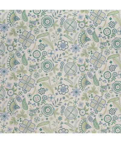 Lee Jofa Eden Blue Green Fabric