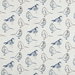 Premier Prints Bird Toile Regal Blue Slub Canvas Fabric