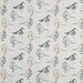 Premier Prints Bird Toile Scarlet Slub Canvas Fabric