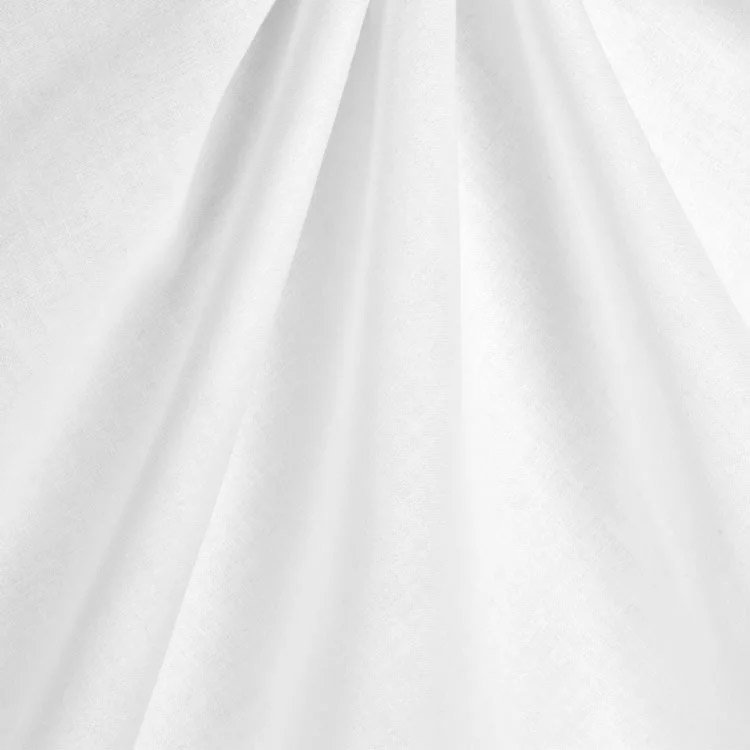 Extra Wide 100% Cotton Muslin | Bleached White Muslin | 120 Wide | White  Color 