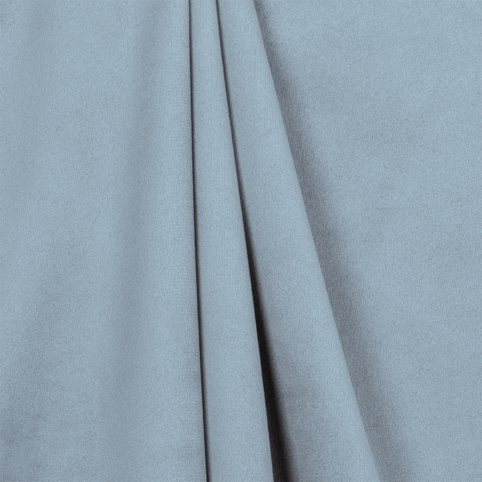 Bliss 110" Velvet Blue Fabric image 2 of 2
