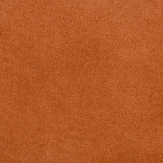 Bliss 110" Velvet Terra Cotta Fabric image 1 of 2