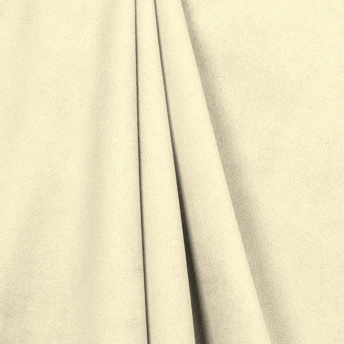 Bliss 110" Velvet White Fabric image 2 of 2