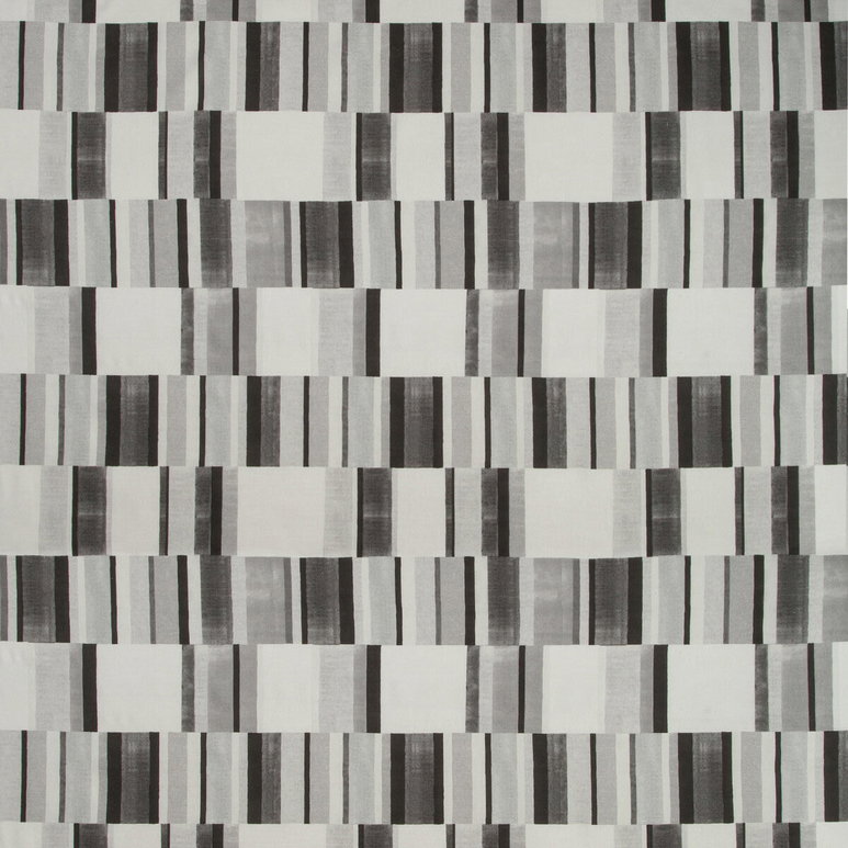 Kravet Blockstack Graphite Fabric