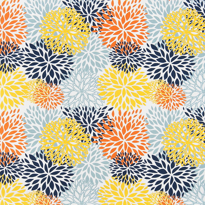 Premier Prints Blooms Maya Canvas Fabric image 1 of 3