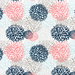 Premier Prints Blooms Shore Life Slub Canvas Fabric